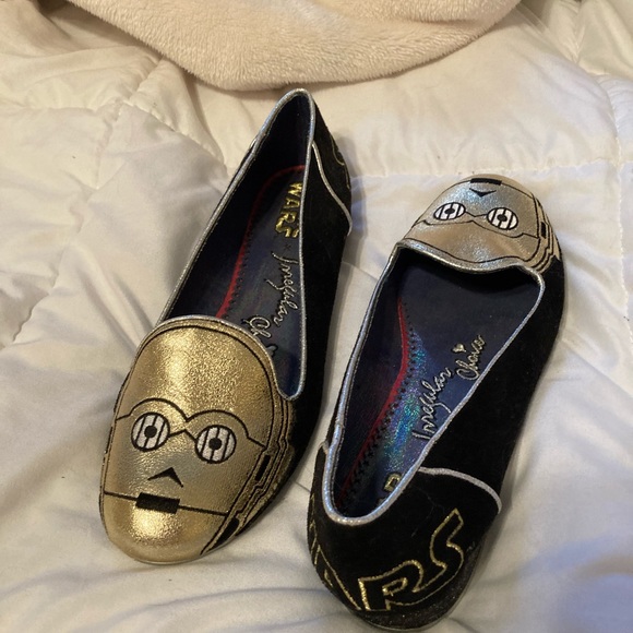 Irregular Choice Shoes - C3PO Irregular Choice Star Wars Flats